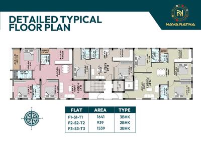 Project Image of 939.0 - 1641.0 Sq.ft 2 BHK Apartment for buy in SP Homez Navaratna