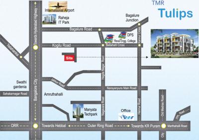Project Image of 945.0 - 965.0 Sq.ft 2 BHK Apartment for buy in TMR Tulips