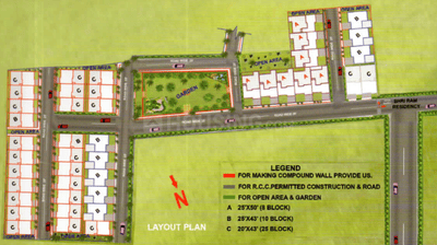 Project Image of 1090.0 - 1340.0 Sq.ft 2 BHK Villa for buy in Mahaveeraya Shri Ram Residency