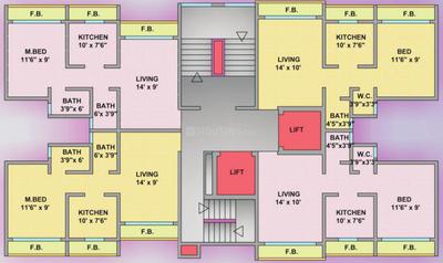 Project Image of 695.0 - 715.0 Sq.ft 1 BHK Apartment for buy in PIL Tower