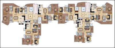 Project Image of 1421.0 - 2025.0 Sq.ft 2 BHK Apartment for buy in Windsor Amulyam