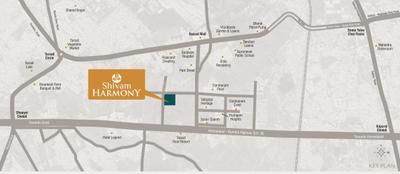 Project Image of 607.3 - 809.55 Sq.ft 2 BHK Apartment for buy in Krishna Shivam Harmony
