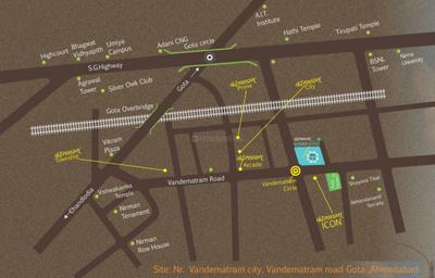 Project Image of 1500 Sq.ft 3 BHK Apartment / Flat for sale in Gota for Rs. 8000000