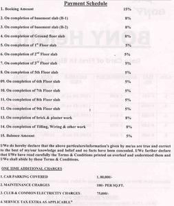 Project Image of 564.9 - 2349.6 Sq.ft 1 BHK Apartment for buy in Bony Height