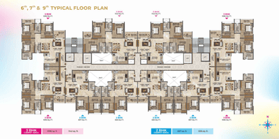 Project Image of 807.0 - 1142.0 Sq.ft 2 BHK Apartment for buy in Raichandani Aura