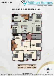 Project Image of 878.0 - 1244.0 Sq.ft 2 BHK Apartment for buy in Mithun Grandio