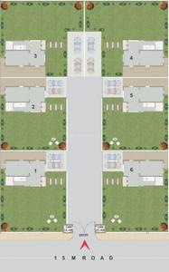Om Shiv Vundavan Bungalows Site Plan 1