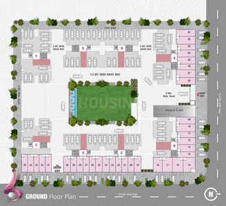 Project Image of 1359 Sq.ft 2 BHK Apartment / Flat for sale in Randesan for Rs. 6800000