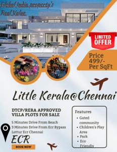 Project Image of 600.0 - 2400.0 Sq.ft Residential Plot Plot for buy in Nuworld Little Kerala