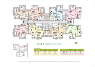 Project Image of 725.0 - 931.0 Sq.ft 2 BHK Apartment for buy in Greenwood Symphony