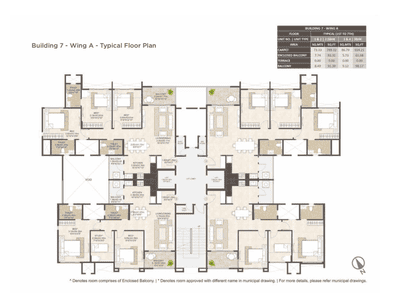 Project Image of 476.63 - 1012.25 Sq.ft 1 BHK Apartment for buy in Mahindra Bloomdale Apartment