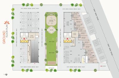 Project Image of 475.12 - 651.11 Sq.ft 2 BHK Apartment for buy in Paarijat Vishwas 2
