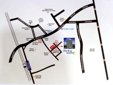 Project Image of 0.0 - 303.0 Sq.ft 1 BHK Apartment for buy in Shantee Sterling Heights B Wing