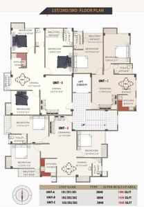 Project Image of 1040.0 - 1420.0 Sq.ft 2 BHK Apartment for buy in Percept RD Residency
