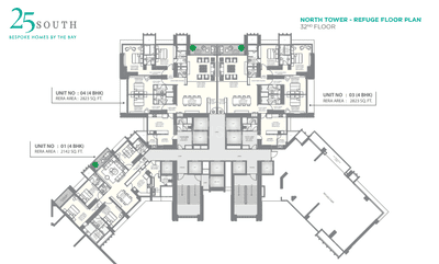 Project Image of 1464.22 - 7250.0 Sq.ft 3 BHK Apartment for buy in The 25 South 