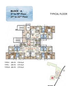 Project Image of 736.0 - 1138.0 Sq.ft 2 BHK Apartment for buy in Brigade Komarla Heights