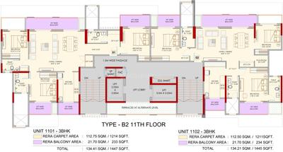 Project Image of 743.89 - 1973.02 Sq.ft 2 BHK Apartment for buy in Adani Atelier Greens