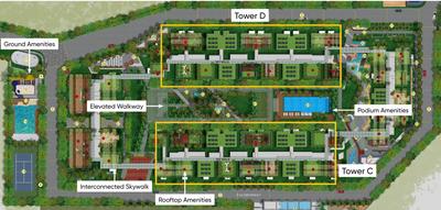 Project Image of 1509.0 - 2309.0 Sq.ft 3 BHK Apartment for buy in Urbanrise Sky Habitat