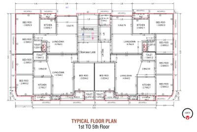 Project Image of 593.2 - 830.87 Sq.ft 2 BHK Apartment for buy in Akshar Akshardwar Apartment