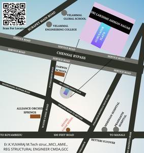 Om Guruvayur Flats Location Plan 1
