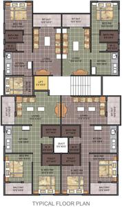 Project Image of 835.0 - 1050.0 Sq.ft 1 BHK Apartment for buy in Aaradhya Prestige