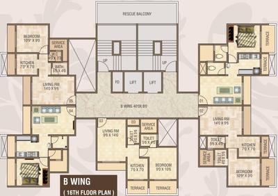 Project Image of 660.0 - 1325.0 Sq.ft 1 BHK Apartment for buy in Dev Luxuria