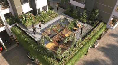 Project Image of 684.05 - 720.54 Sq.ft 2 BHK Apartment for buy in Leverage Green Heights Wing C