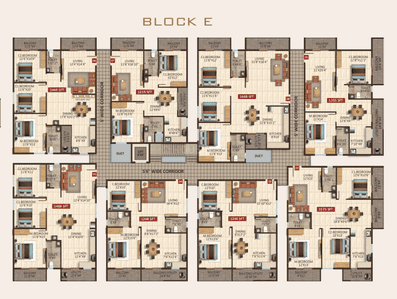 Project Image of 1469 Sq.ft 3 BHK Apartment / Flat for sale in HBR Layout for Rs. 16000000