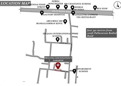 Preetha Saharsh Location Plan 1