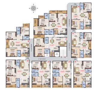 Project Image of 1135.0 - 1704.0 Sq.ft 2 BHK Apartment for buy in Sri Balaji Classic