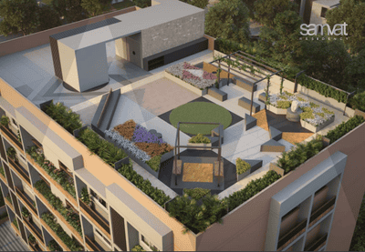 Square Samvat Residency Elevation 1