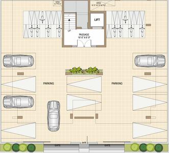Project Image of 0.0 - 965.0 Sq.ft 3 BHK Apartment for buy in Geeta Ambaram