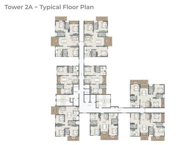 Project Image of 597.0 - 877.0 Sq.ft 2 BHK Apartment for buy in Vinayak 21 Acres