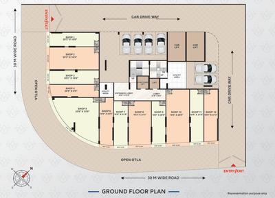 Project Image of 581.47 - 865.85 Sq.ft 2 BHK Apartment for buy in Shree Chamunda Devpriya