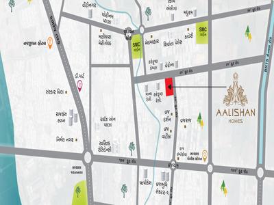 Aalishan Homes Location Plan 1