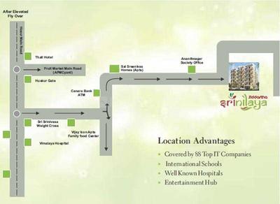Project Image of 945.0 - 1070.0 Sq.ft 2 BHK Apartment for buy in Siddartha Builders Srinilaya