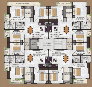 Project Image of 900.0 - 1982.0 Sq.ft 3 BHK Apartment for buy in Krishna Kuteer