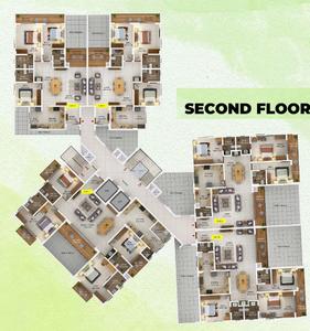Project Image of 1757.0 - 2627.0 Sq.ft 3 BHK Apartment for buy in ABAD Sunrise Park
