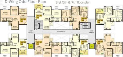 Project Image of 592.0 - 845.0 Sq.ft 1 BHK Apartment for buy in Alpine Aura