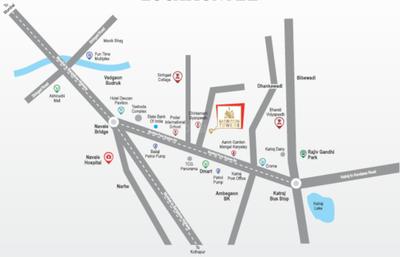 Project Image of 592.98 - 637.98 Sq.ft 2 BHK Apartment for buy in Shubh Meriton Towers