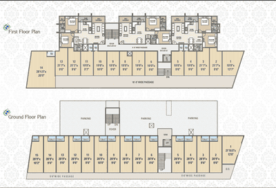 Project Image of 657.03 - 667.15 Sq.ft 2 BHK Apartment for buy in Shree Shyam Vihar