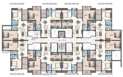 Project Image of 747.03 - 1402.23 Sq.ft 2 BHK Apartment for buy in V5 Emerald