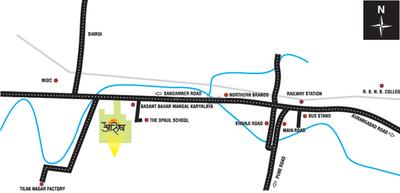 Anshul Aarush A building and B building Images for Location Plan of Anshul Aarush A building and B building 1