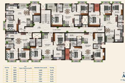 Project Image of 957.0 - 1440.0 Sq.ft 2 BHK Apartment for buy in Spyka Cygnus