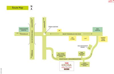Project Image of 1437 Sq.ft Residential Plot / Land for sale in Gerugambakkam for Rs. 13651500