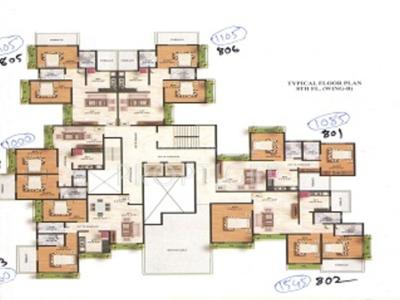 Project Image of 580.0 - 1540.0 Sq.ft 1 BHK Apartment for buy in Mangeshi Flora