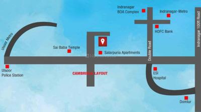 Project Image of 1105.0 - 1275.0 Sq.ft 2 BHK Apartment for buy in Kruthi Sai Cambridge Residency