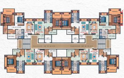 Project Image of 337.02 - 587.06 Sq.ft 1 RK Apartment for buy in Sai Shrushti