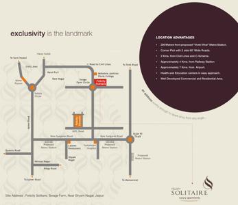 Project Image of 2205.0 - 3410.0 Sq.ft 3 BHK Apartment for buy in Felicity Solitaire