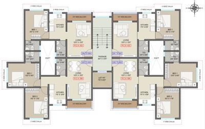 Project Image of 422.0 - 695.0 Sq.ft 1 BHK Apartment for buy in Jaykumar Oswal Pride